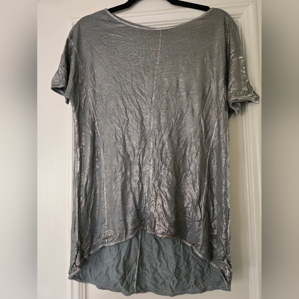Avant Toi Shimmery Casual Top